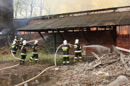 Po¿ar 25.05.10-tartak