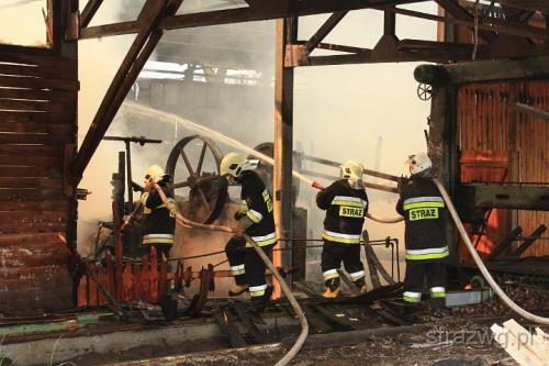 Po¿ar 25.05.10-tartak